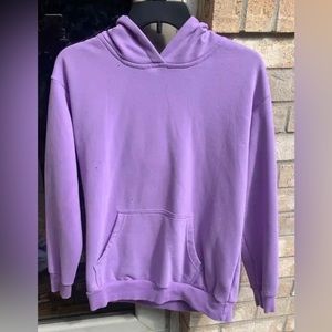 Plain Purple Hoodie
